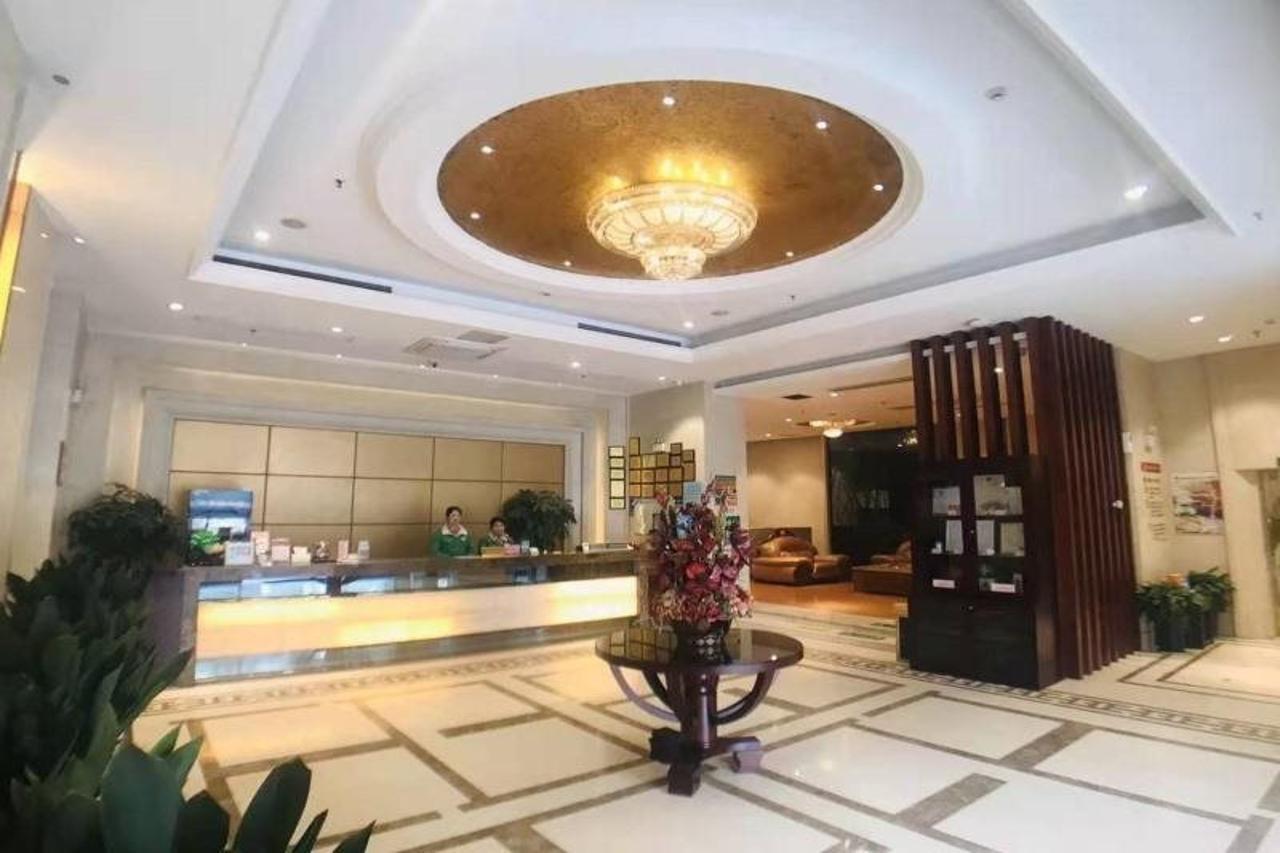 Greentree Inn Jiangsu Wuxi Jiangyin Zhouzhuang Shiji Avenue Business Hotel Exterior foto