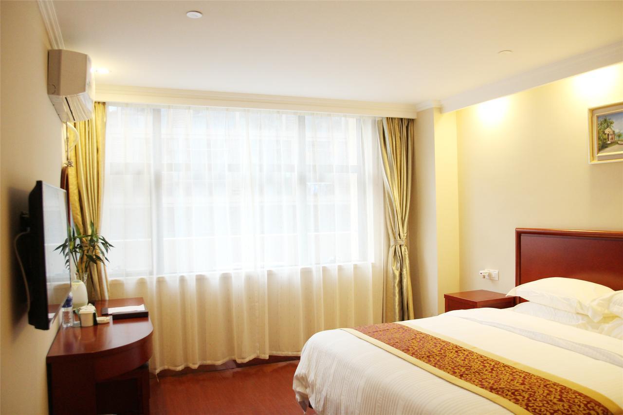 Greentree Inn Jiangsu Wuxi Jiangyin Zhouzhuang Shiji Avenue Business Hotel Exterior foto