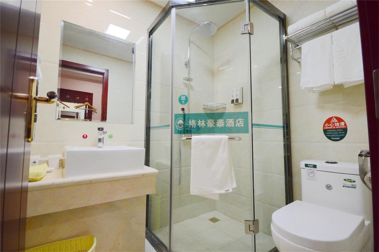 Greentree Inn Jiangsu Wuxi Jiangyin Zhouzhuang Shiji Avenue Business Hotel Exterior foto