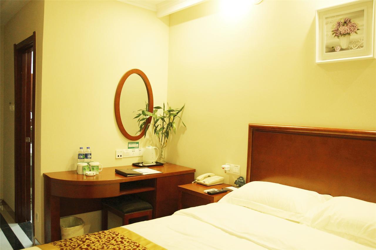 Greentree Inn Jiangsu Wuxi Jiangyin Zhouzhuang Shiji Avenue Business Hotel Exterior foto